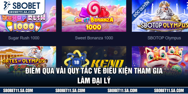 Điểm qua vài quy tắc về điều kiện tham gia làm đại lý