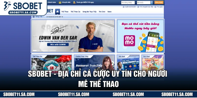 SBOBET - Địa Chỉ Cá Cược Uy Tín Cho Người Mê Thể Thao